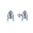 Disney Couture Kingdom - Star Wars - R2-D2 Enamel Stud Earrings