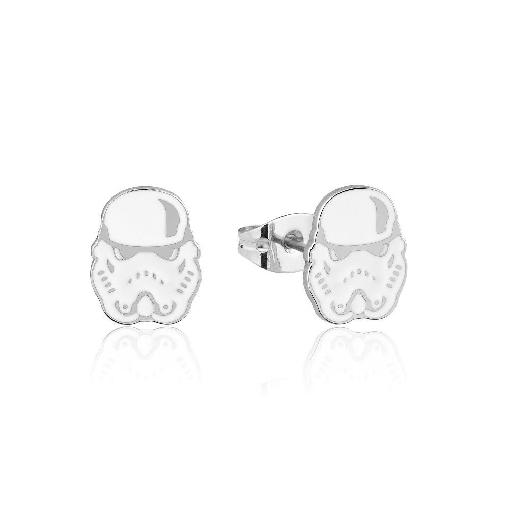Disney Couture Kingdom - Star Wars - Stormtrooper Enamel Stud Earrings