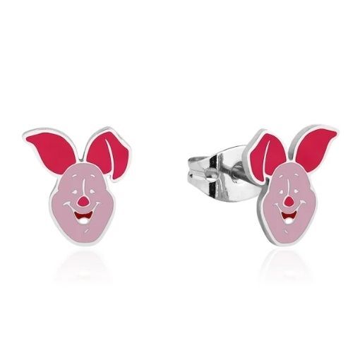 Disney Couture Kingdom - Winnie the Pooh - Piglet Enamel Stud Earrings