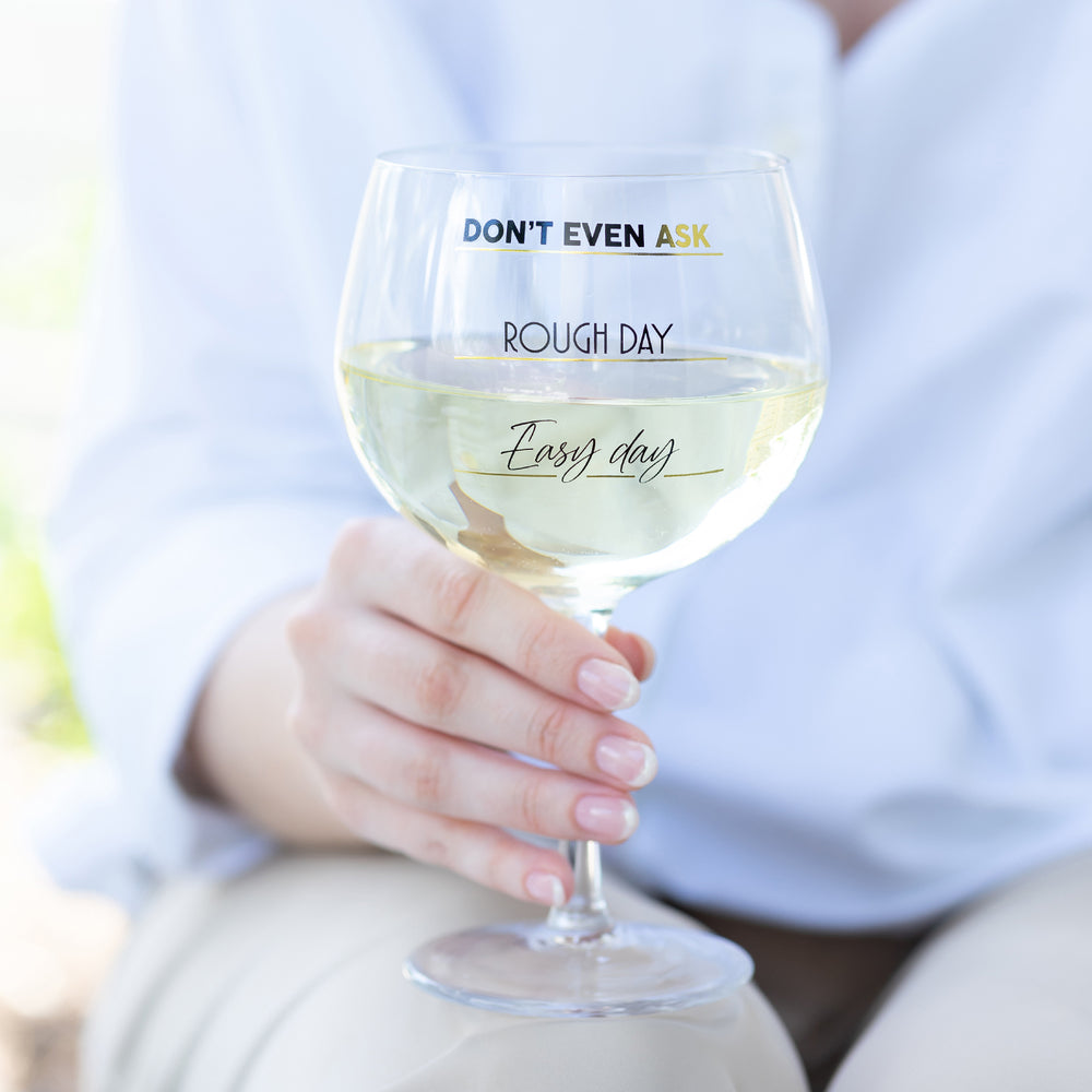 Splosh Sip Celebration Balloon Glass - Rough Day