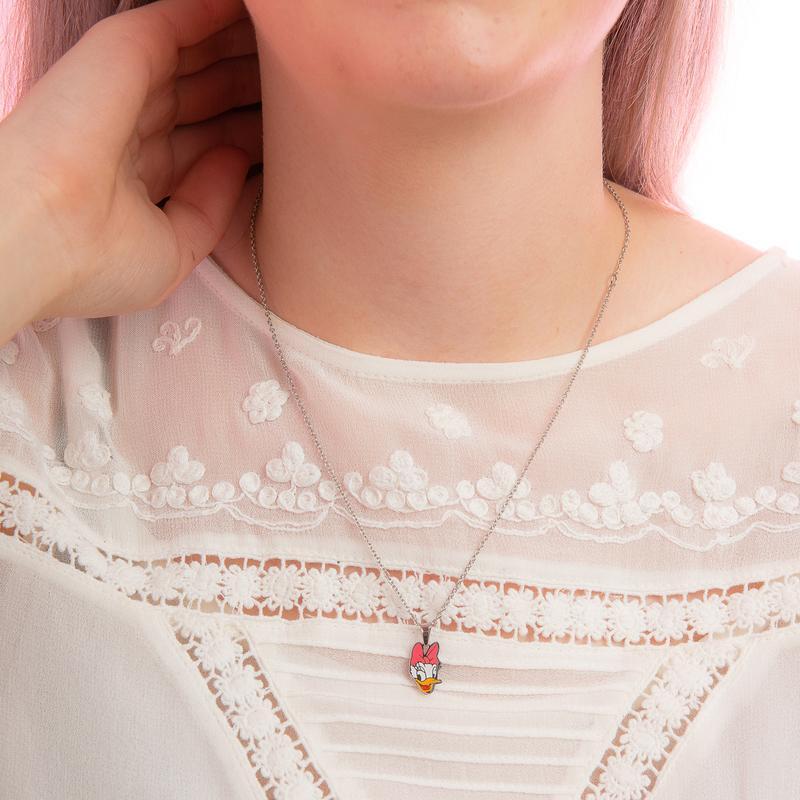 Couture Kingdom - Disney - Daisy Duck Enamel Necklace