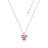 Couture Kingdom - Disney - Mickey Mouse Hearts Necklace
