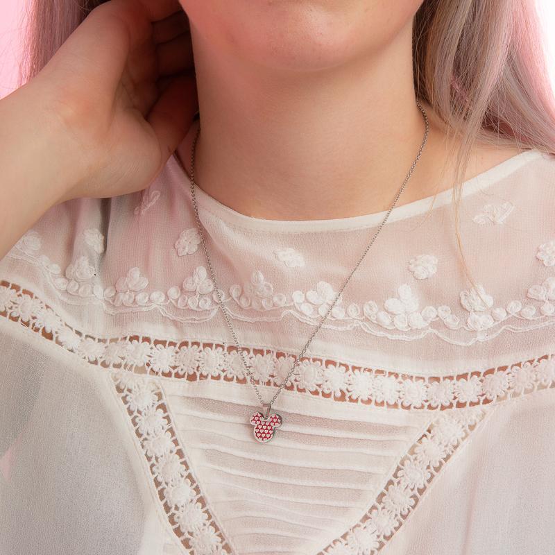 Couture Kingdom - Disney - Mickey Mouse Hearts Necklace