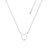 Couture Kingdom - Disney - Mickey Mouse Outline Necklace