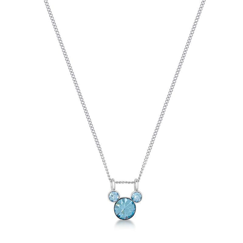 Couture Kingdom - Disney - Mickey March Birthstone Necklace