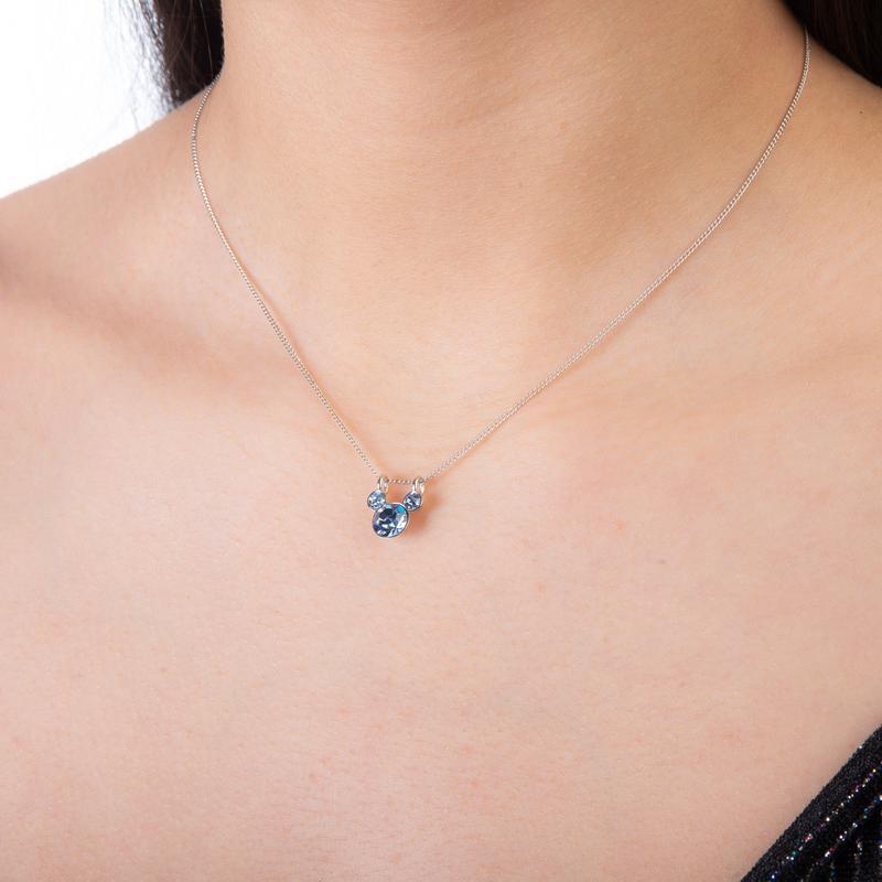 Couture Kingdom - Disney - Mickey March Birthstone Necklace