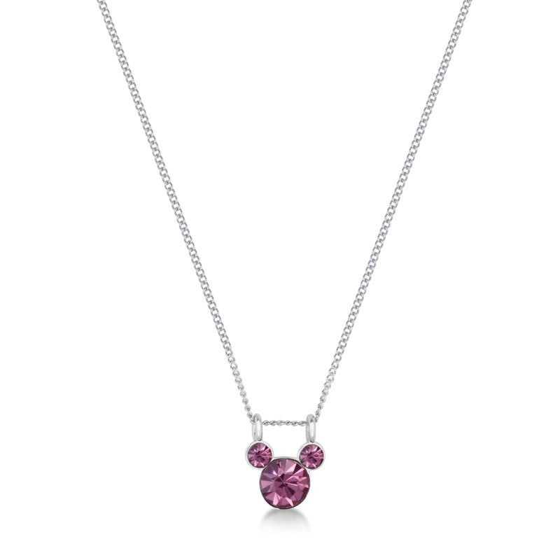 Couture Kingdom - Disney - Mickey June Birthstone Necklace