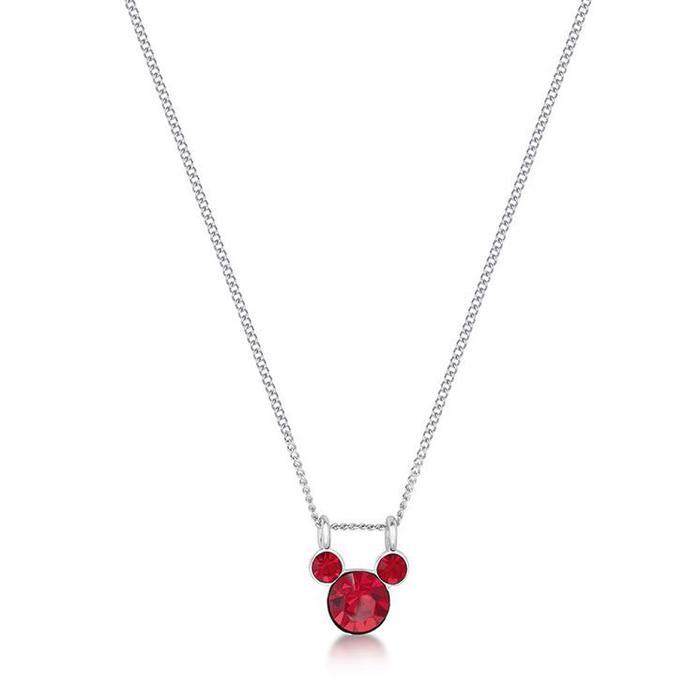 Couture Kingdom - Disney - Mickey July Birthstone Necklace