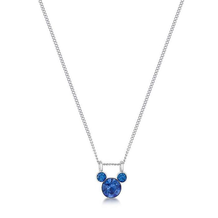 Couture Kingdom - Disney - Mickey September Birthstone Necklace