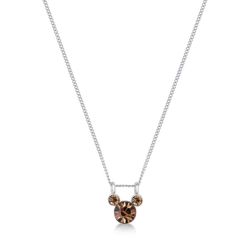 Couture Kingdom - Disney - Mickey November Birthstone Necklace