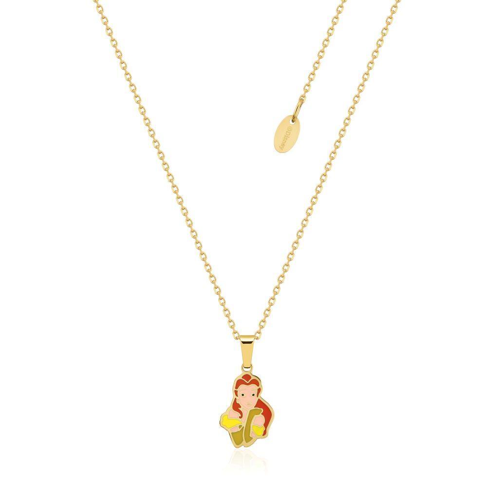 Couture Kingdom - Disney - Beauty and the Beast Belle Necklace Yellow Gold