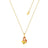 Couture Kingdom - Disney - Beauty and the Beast Belle Necklace Yellow Gold