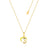 Couture Kingdom - Disney - Beauty and the Beast Mrs Potts Necklace Yellow Gold