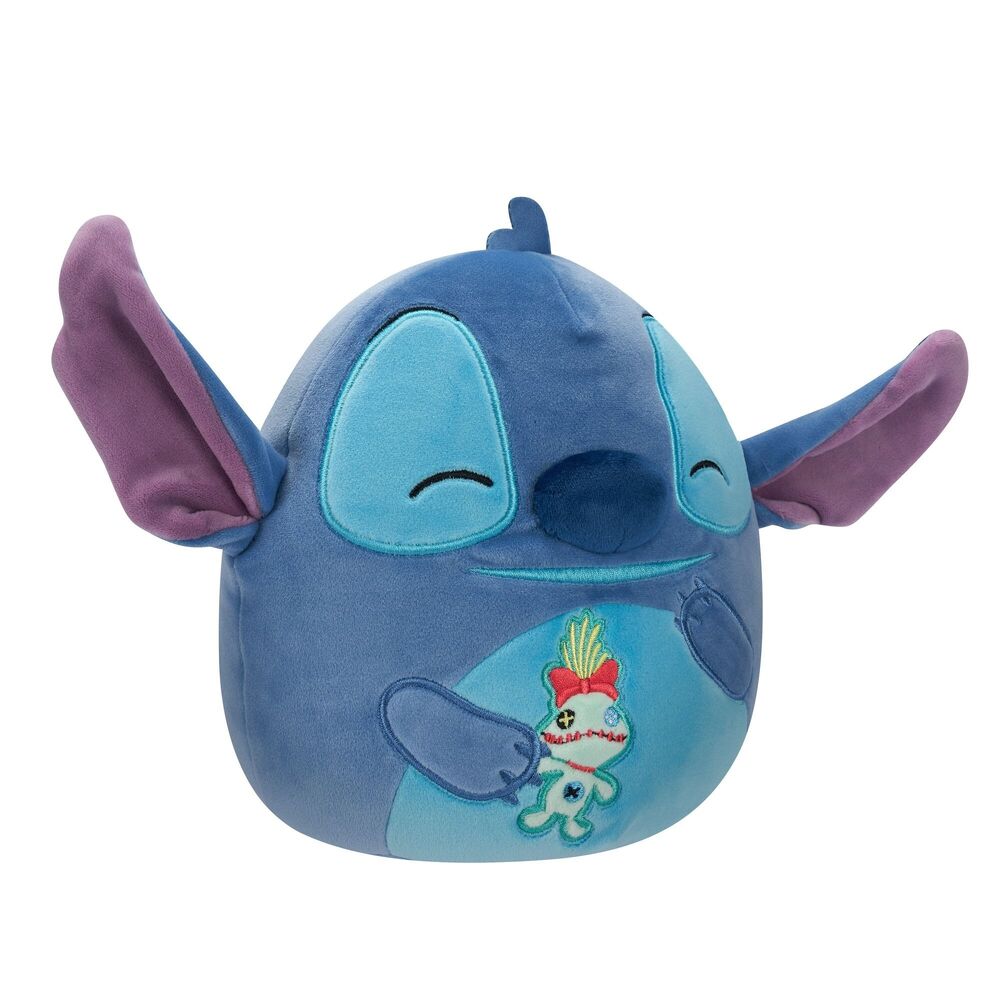 Squishmallows - Disney Stitch Holding Scrump 10"