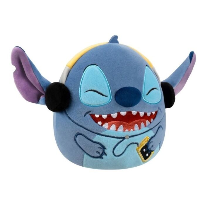 Squishmallows - Disney Stitch with Headphones 6.5"