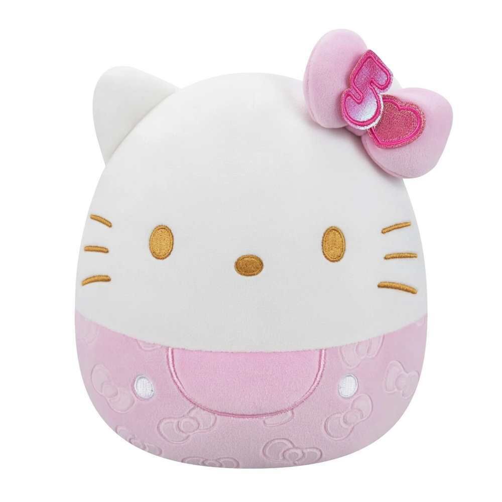 Squishmallows - Sanrio Hello Kitty 50th Anniversary Pink Bows 8"