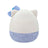 Squishmallows - Sanrio Hello Kitty 50th Anniversary Blue Bows 8"