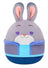 Squishmallows - Disney Zootopia 2 Judy Hopps 8"