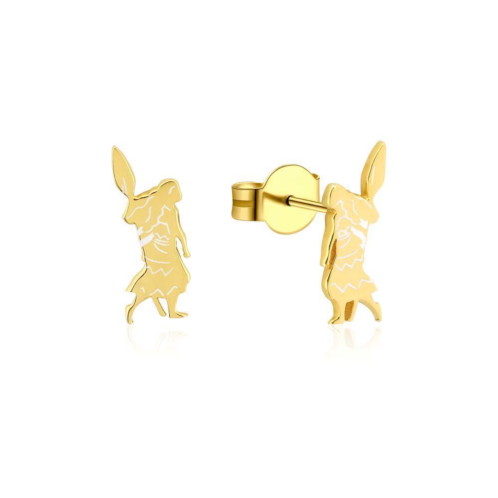 Disney Couture Kingdom - Moana - Stud Earrings Yellow Gold