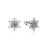 Disney Couture Kingdom - Frozen 2 - Elsa Crystal Snowflake Stud Earrings
