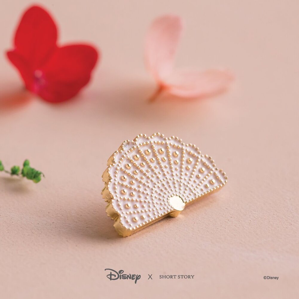 Disney X Short Story Trinkets Pouch - Mulan Fan