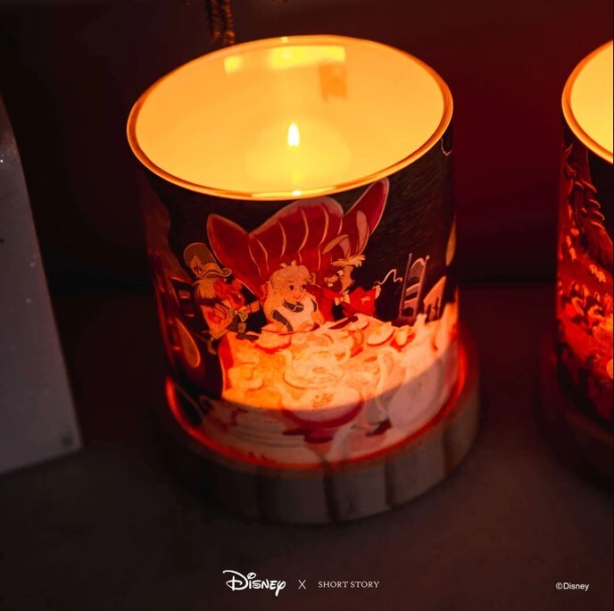 Disney X Short Story Votive Candle Holder - Alice In Wonderland