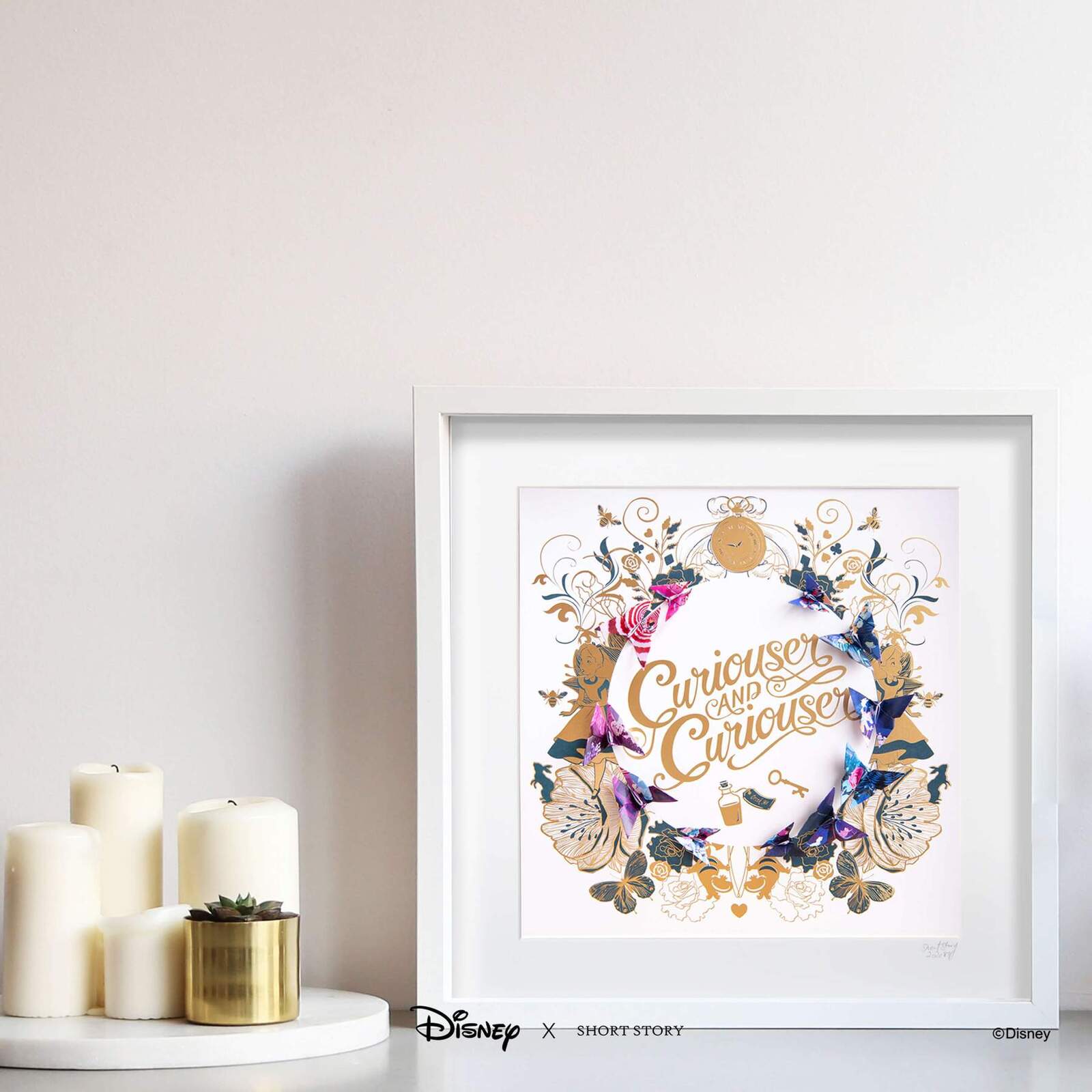 Disney X Short Story Large Wall Art - Alice In Wonderland