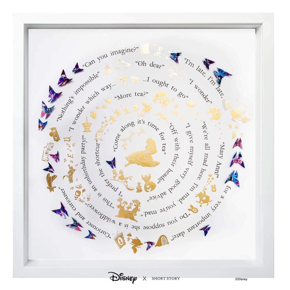 Disney X Short Story Special Edition Large Wall Art - Alice In Wonderland