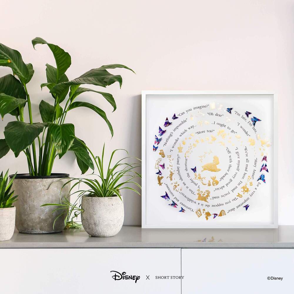 Disney X Short Story Special Edition Large Wall Art - Alice In Wonderland