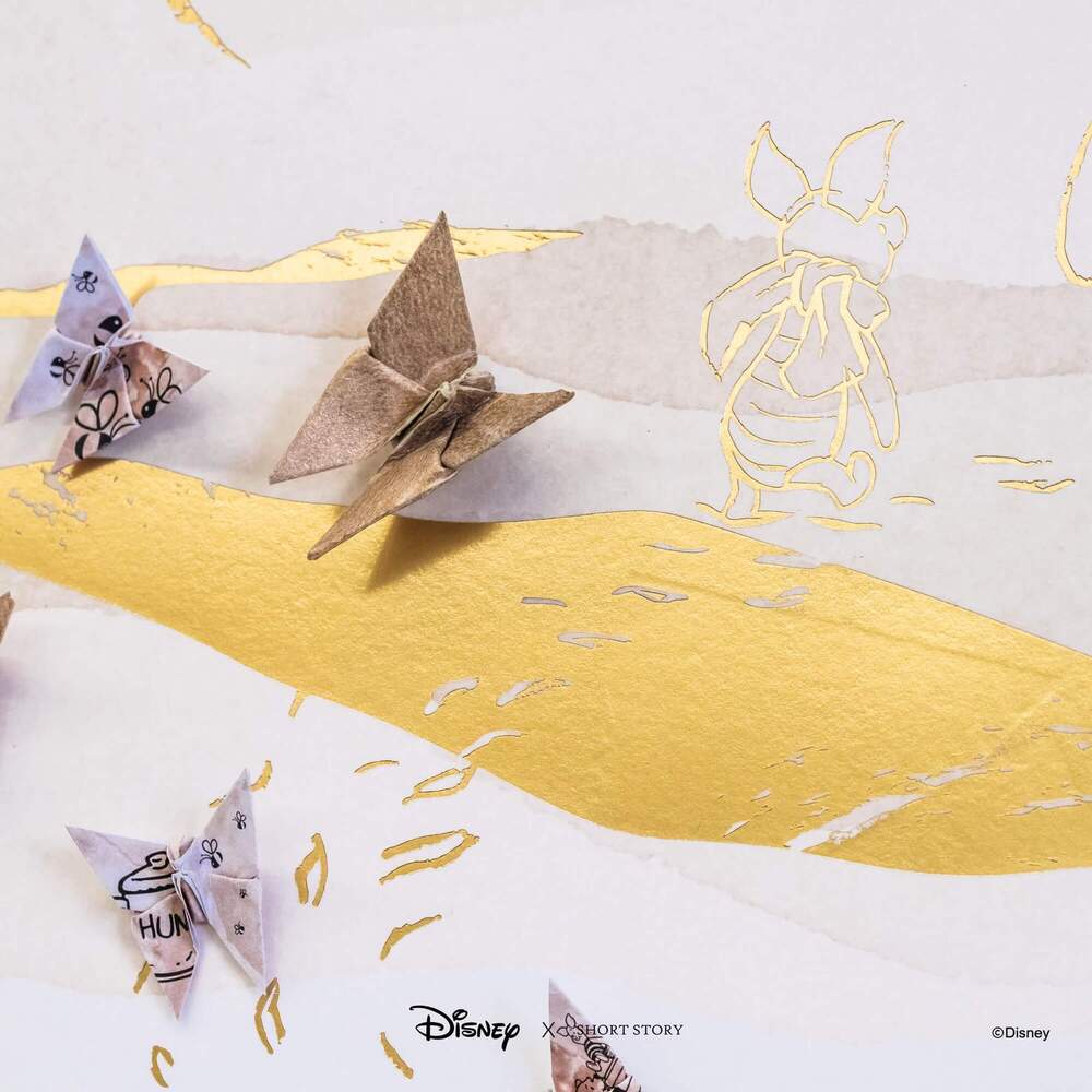 Disney X Short Story Large Wall Art - Pooh & Piglet