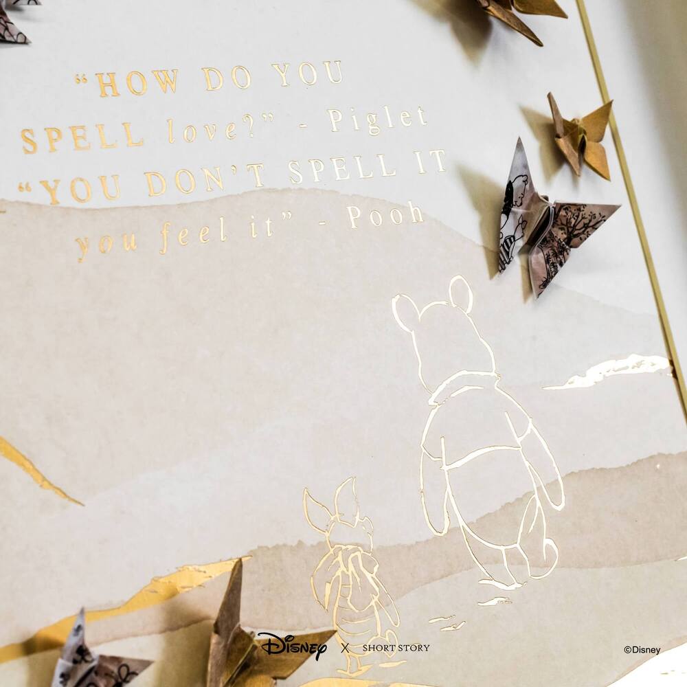 Disney X Short Story Large Wall Art - Pooh & Piglet
