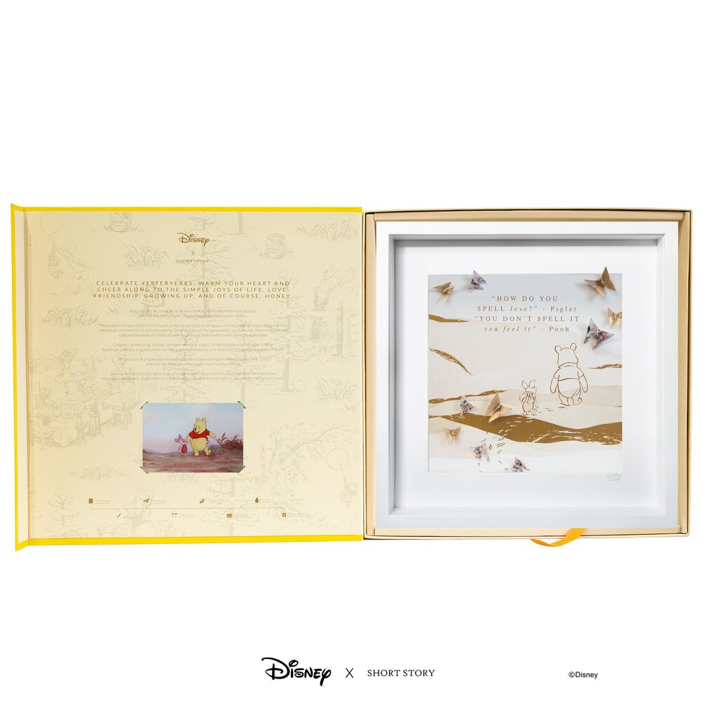 Disney X Short Story Large Wall Art - Pooh & Piglet
