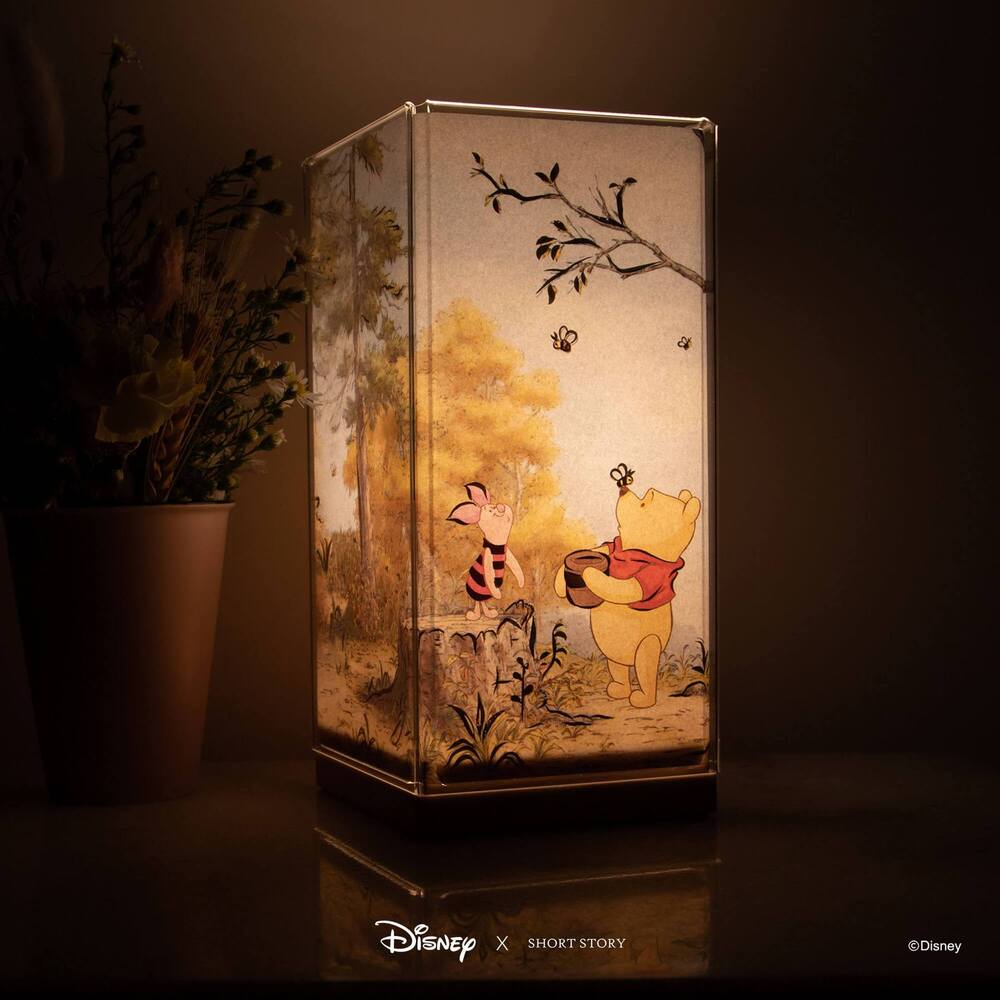 Disney X Short Story Kami Lamp - Pooh & Piglet