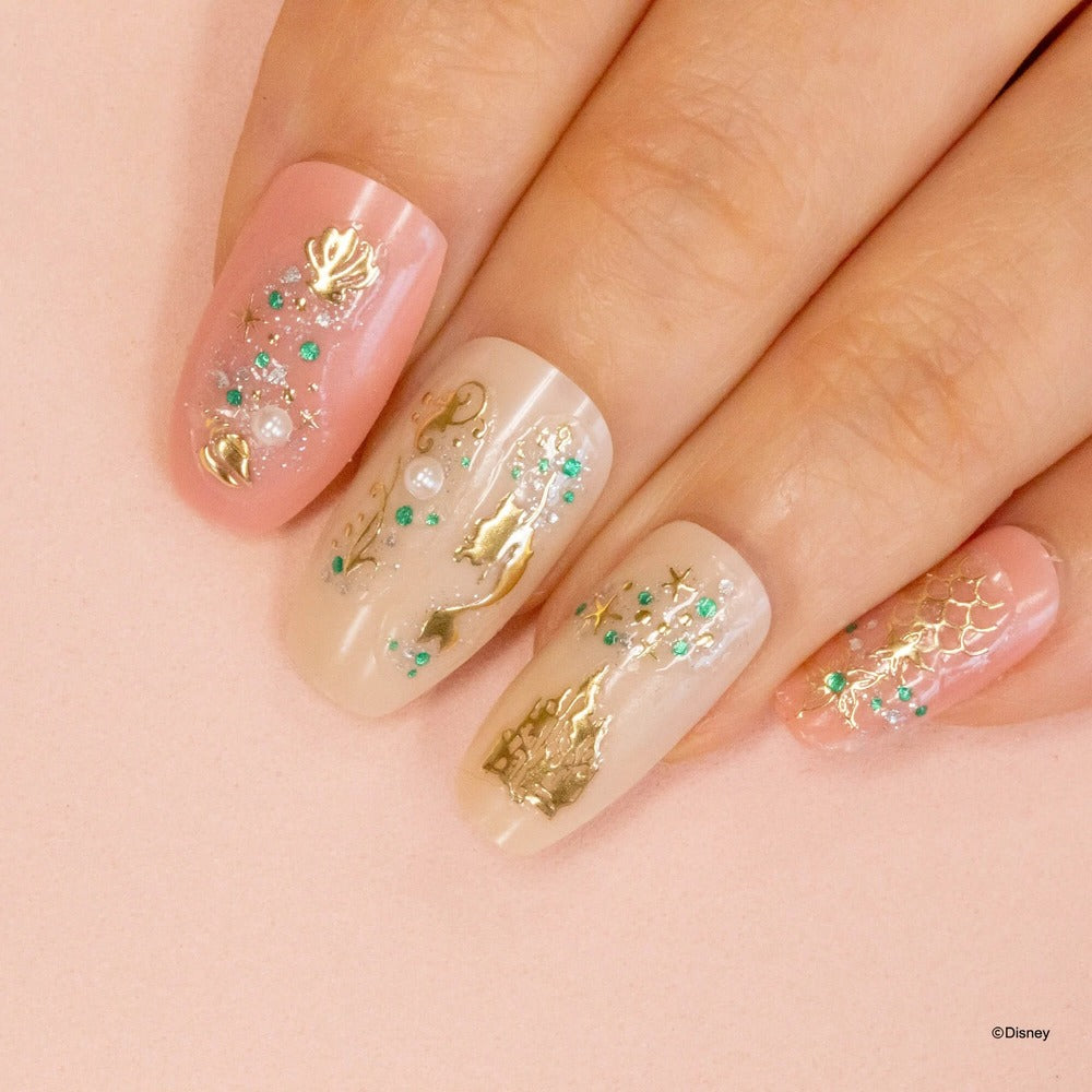 Disney X Short Story Nail Stickers - Little Mermaid