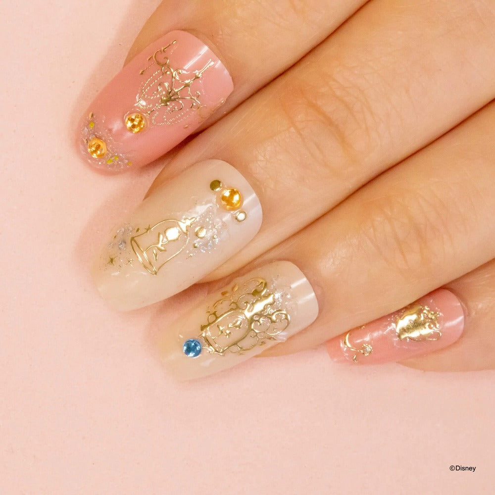 Disney X Short Story Nail Stickers - Beauty And The Beast