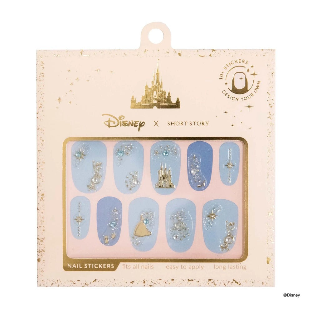 Disney X Short Story Nail Stickers - Cinderella