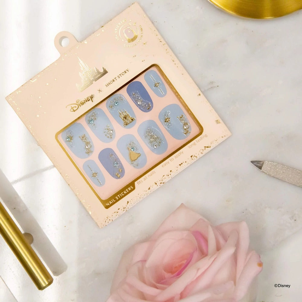 Disney X Short Story Nail Stickers - Cinderella