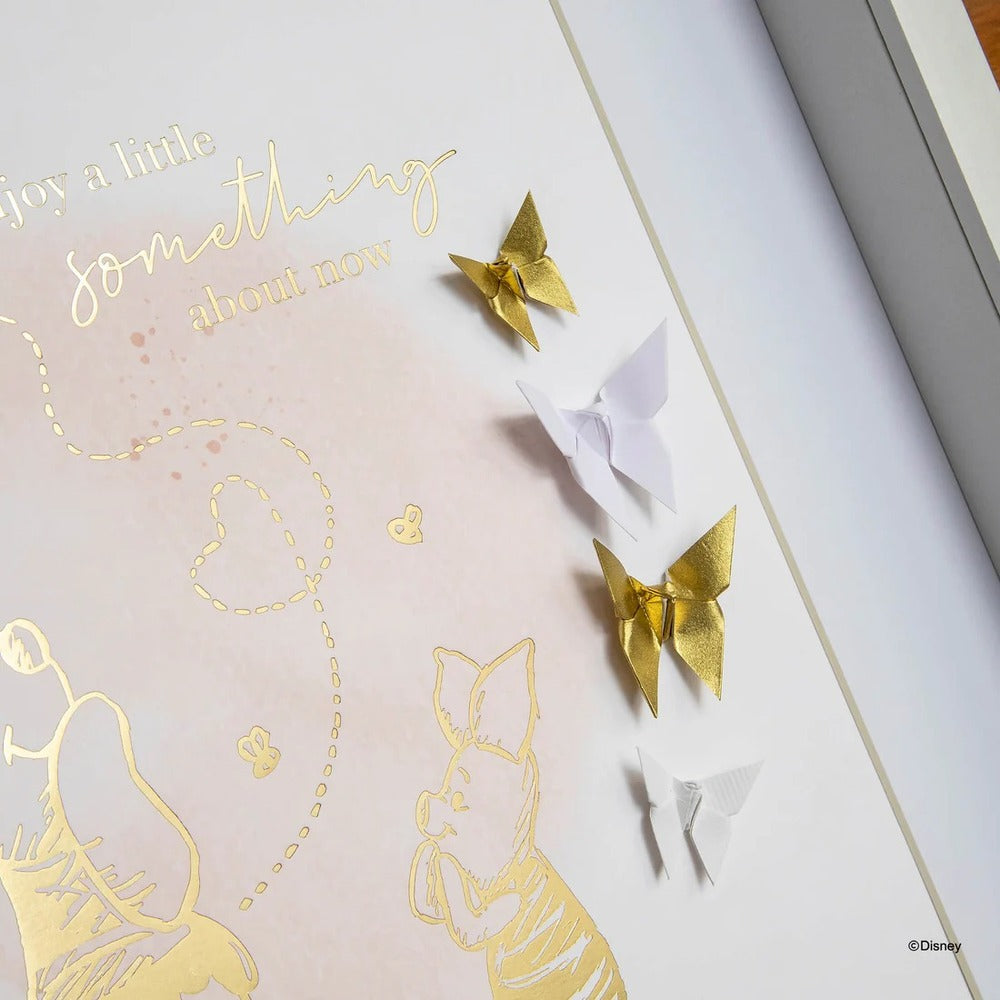 Disney X Short Story Large Wall Art - Pooh & Piglet Enjoy Something