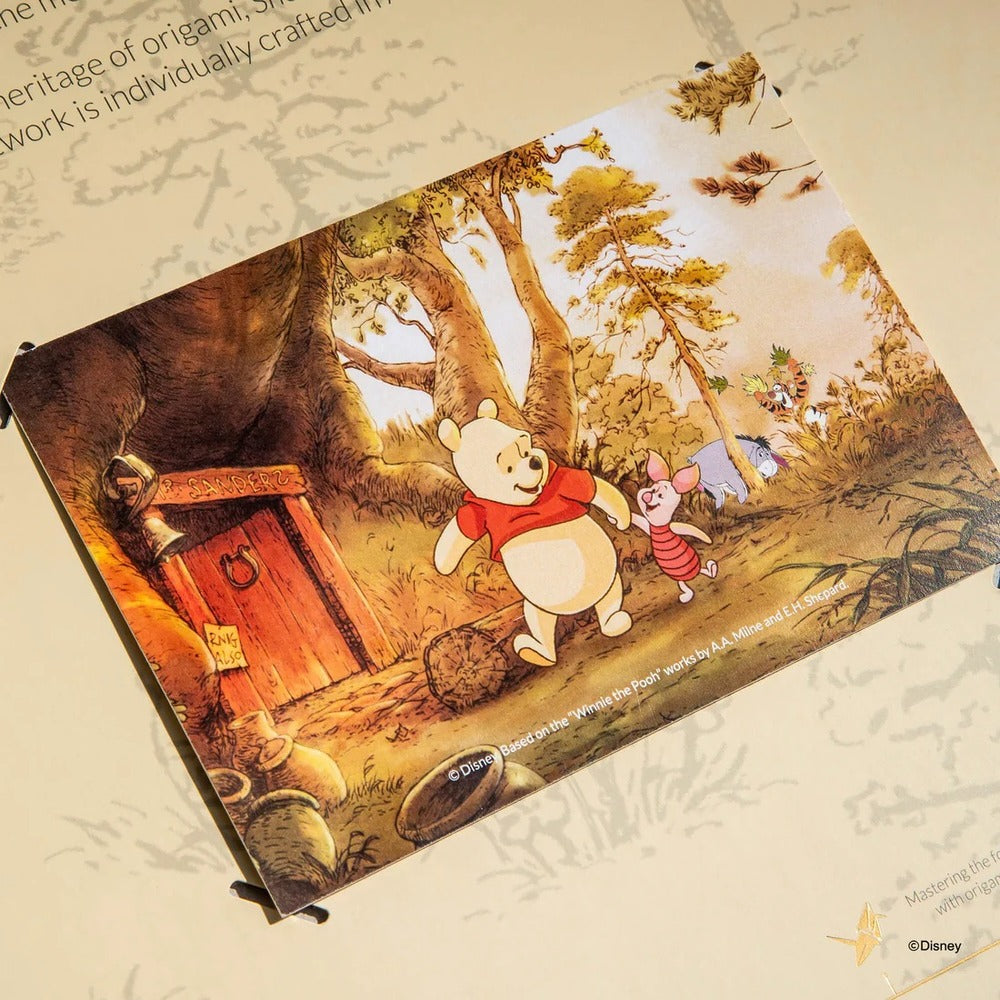 Disney X Short Story Large Wall Art - Pooh & Piglet Enjoy Something