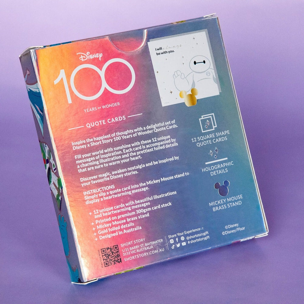 Disney x Short Story Quote Cards - D100