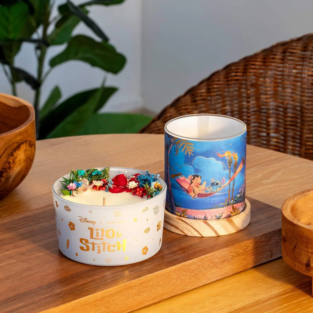 Disney x Short Story Mini Glass Lantern - Lilo & Stitch