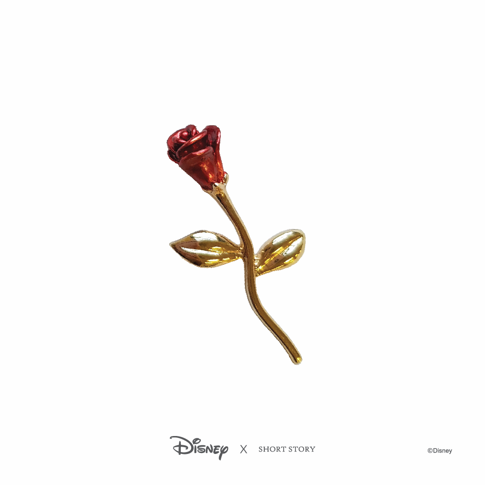 Disney x Short Story Trinkets Pouch - Beauty & The Beast