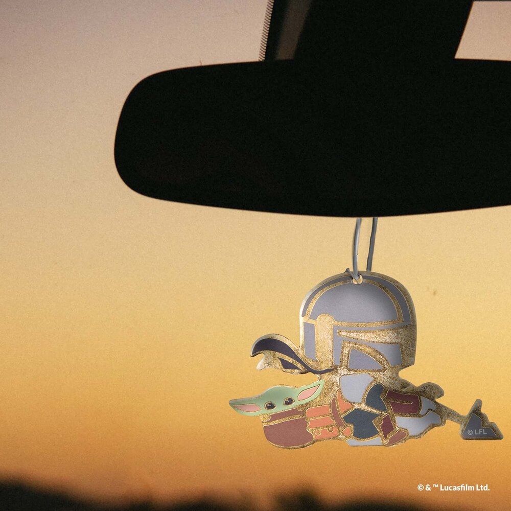 Star Wars X Short Story Car Air Freshener - Mandalorian
