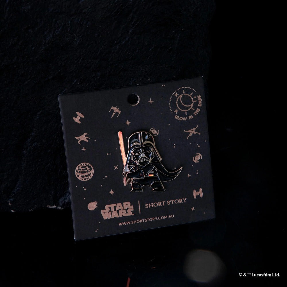 Star Wars x Short Story Enamel Pin - Darth Vader