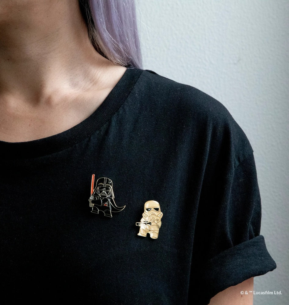 Star Wars x Short Story Enamel Pin - Darth Vader