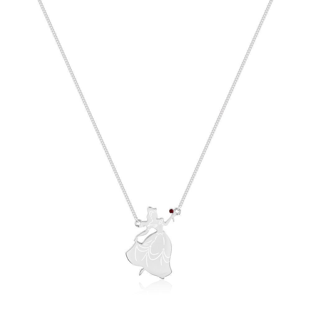 Disney Couture Kingdom - Beauty and the Beast - Belle Enchanted Rose Necklace