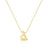 Disney Couture Kingdom - Moana - Wayfarer Necklace Yellow Gold