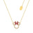 Disney Couture Kingdom Precious Metal - Minnie Mouse - CZ Necklace Gold