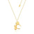 Disney Couture Kingdom Precious Metal - Minnie Mouse - Headband Necklace Gold