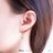 Disney x Short Story Hoop Earrings Frozen - Gold